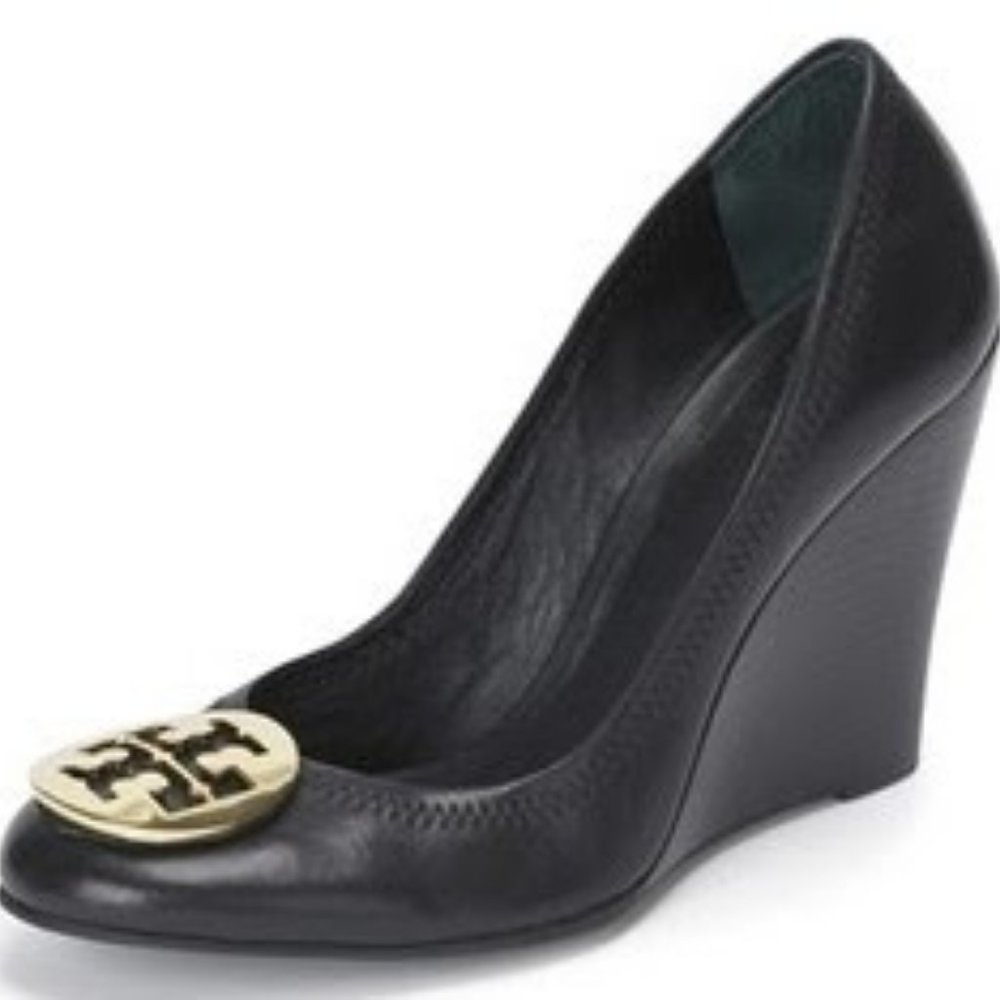 Tory Burch Reva Wedge Heels Size 7.5